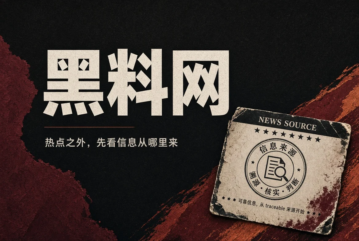 黑料网报纸式首页封面，公开资讯主题